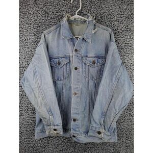 Distressed Light Blue Denim Jacket